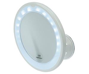FANTASY Miroir de Miroir Compact Mark Modèle Miroir LED, Plastique Blanc