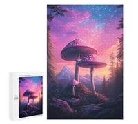 Fantasy Mushroom Forest Puzzle 1000 Pièces Educa Jouet en Bois Cadeau Unique Décoration Intérieure Jeu Éducatif Challenge Toy Adultes Et Enfants À Partir De 14 Ans 1000 PCS