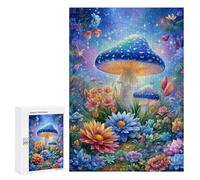 Fantasy Mushroom Garden Puzzle 1000 Pièces Educa Jouet en Bois Cadeau Unique Décoration Intérieure Jeu Éducatif Challenge Toy Adultes Et Enfants À Partir De 14 Ans 300 PCS