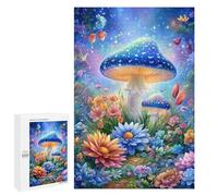 Fantasy Mushroom Garden Puzzle 1000 Pièces Educa Jouet en Bois Cadeau Unique Décoration Intérieure Jeu Éducatif Challenge Toy Adultes Et Enfants À Partir De 14 Ans 1000 PCS