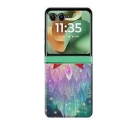 Fantasy Nerd Owl Etui Coque Housse pour Motorola Razr 60, Razr 2025