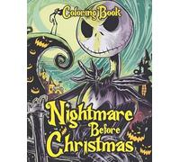 Fantasy night mare Christmas coloring book: A Collection Of Character Illustrations Designed Impressively For You To Create Amazing