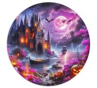 Fantasy Night Scene Puzzle Adulte Original Coloré Stunning Night View Jeu Éducatif Défi Jouets Décoration Moderne Jeux De Puzzle pour Toute La Famille 1000pcs (67.5x67.5cm)
