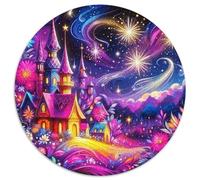 Fantasy Night Scene Puzzle pour Adultes Classiques Stunning Night View Cadeau Jouet Coloré Décoration Moderne Jeux De Puzzle pour Toute La Famille 1000pcs (67.5x67.5cm)