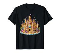 Fantasy Ocean Castle, Le Royaume des sirènes et des Coquillages T-Shirt