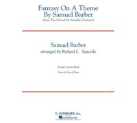 Fantasy On A Theme By Samuel Barber / Score + Parties
