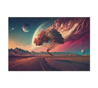 Fantasy_Paysage Puzzles Adulte - Puzzle en Bois 1000 Pièces - Challenge - Adultes Et EnfFourmis Dès 12 Ans (75×50cm)