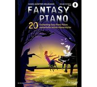 Fantasy Piano: 20 Enchanting Easy Piano Pieces - Book/Audio Online