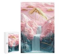 Fantasy Pink Mountain Landscape -1 Puzzle 1000 Pièces Educa Jouet en Bois Cadeau Unique Décoration Intérieure Jeu Éducatif Challenge Toy Adultes Et Enfants À Partir De 14 Ans 1000 PCS