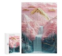 Fantasy Pink Mountain Landscape -1 Puzzle 1000 Pièces Educa Jouet en Bois Cadeau Unique Décoration Intérieure Jeu Éducatif Challenge Toy Adultes Et Enfants À Partir De 14 Ans 300 PCS