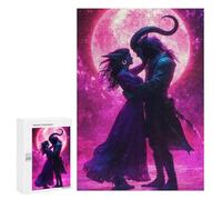 Fantasy Romance Under The Moonlight Puzzle 1000 Pièces Educa Jouet en Bois Cadeau Unique Décoration Intérieure Jeu Éducatif Challenge Toy Adultes Et Enfants À Partir De 14 Ans 300 PCS