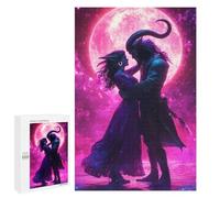 Fantasy Romance Under The Moonlight Puzzle 1000 Pièces Educa Jouet en Bois Cadeau Unique Décoration Intérieure Jeu Éducatif Challenge Toy Adultes Et Enfants À Partir De 14 Ans 1000 PCS