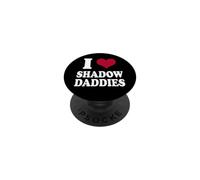 Fantasy Romantasy Book Lover I Love Heart Shadow Daddies PopSockets PopGrip Adhésif