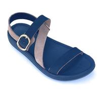 Fantasy Sandals COLETTE - Flex Sole Technology - Discover the BUBBLE EFFECT - Sandales en cuir légères et douces - Confort assuré, Castoro., 40 EU
