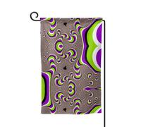 Fantasy Sci-Fi - Drapeau de jardin double face - Pour décoration de maison - Résistant aux intempéries et double couture - 45,7 x 31,8 cm