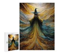 Fantasy Sorcerer Painting Puzzle 1000 Pièces Educa Jouet en Bois Cadeau Unique Décoration Intérieure Jeu Éducatif Challenge Toy Adultes Et Enfants À Partir De 14 Ans 500 PCS