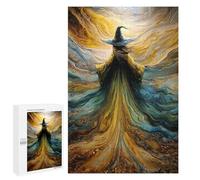 Fantasy Sorcerer Painting Puzzle 1000 Pièces Educa Jouet en Bois Cadeau Unique Décoration Intérieure Jeu Éducatif Challenge Toy Adultes Et Enfants À Partir De 14 Ans 1000 PCS
