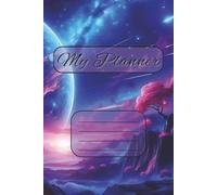 Fantasy-Space Daily Planner: Fantasy-Space Themed Journal For Your Everyday Use | 6" x 9" | 365 Pages | Undated for total flexibility