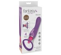 Fantasy - stimulateur clitoridien 3 en 1 rechargeable - silicone violet