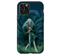 Fantasy Sword Maiden Graphic Art Gothique éthéré Coque pour iPhone 11 Pro