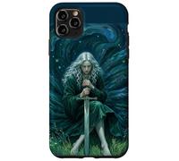 Fantasy Sword Maiden Graphic Art Gothique éthéré Coque pour iPhone 11 Pro Max
