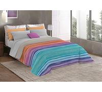 Fantasy T-FA 2P couette d'hiver, Rainbow, Double, Microfibre, 260x240cm