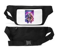 Fantasy Warriors High Five Moment Sac banane unisexe Noir
