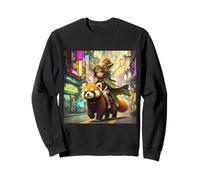 Fantasy Wild Panda Ride Sweatshirt