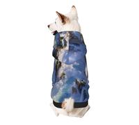 Fantasy Wonderland Sweat à capuche pour petit chien doux et respirant