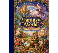 Fantasy World Coloring Book: Whimsical Worlds Made for Little Dreamers aged 3-6 a Magical Coloring Journey to explore and color in bright and fun colors