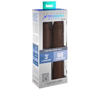Pipedream Manchon de pénis Fantasy X-Tensions Elite en silicone 22,86 cm + 7,62 cm Marron