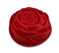 FantasyDay® 1 Cavités Ustensiles à pâtisserie Antiadhésif Moule en silicone Pour Muffins, gâteau au chocolat, moule à savons, Cupcake Et Gelée - Ustensile de cuisine en silicone - Forme de Rose