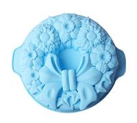 FantasyDay® 1 Cavités Ustensiles à pâtisserie Antiadhésif Moule en Silicone pour Muffins, gâteau au Chocolat, Moule à savons, Cupcake Et Gelée - Ustensile de Cuisine en Silicone - Motif Fantaisie