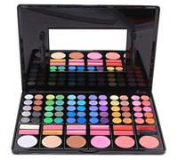 FantasyDay 78 Couleurs Palette de Maquillage Kit Coffret Maquillage Femme avec 60 Couleurs Shimmer Matte Ultra Pigmenté Ombre paupières Cosmétique Set, 12 Rouge à Lèvres, 3 Correcteurs, 3 Fard à Joues