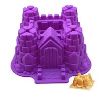 FantasyDay® anti-adhésif Moule en silicone Pour Muffins, cupcakes, brownies, gâteaux, pudding Bleu Foncé - Plat à four en Silicone antidérapant très résistant, gâteau de cuisson - Halloween Moule