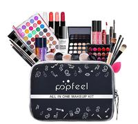 FantasyDay Calendrier de l'Avent 2025 Beauté pour Femmes et Filles, Kit de Maquillage Complet Coffret Xmas Makeup Set avec Ombres Paupière, Rouge à Lèvre, Pinceaux, Correcteur, Mascara, Fard à Joues