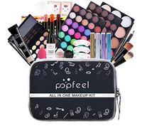 FantasyDay Calendrier de l'Avent 2025 Beauté pour Femmes et Filles, Kit de Maquillage Complet Coffret Xmas Makeup Set avec Ombres Paupière, Rouge à Lèvre, Pinceaux, Correcteur, Mascara, Fard à Joues