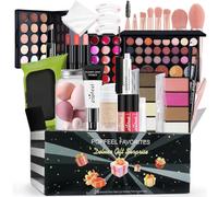 FantasyDay Coffret Maquillage Femme Kit de Maquillage Complet Mallette Maquillage Fille Xmas All in one Makeup Gift Set avec Ombres Paupière Rouge Lèvre Pinceaux Correcteur Mascara Fard à Joues Poudre
