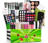 FantasyDay Coffret Maquillage Femme Kit de Maquillage Complet Mallette Maquillage Fille Xmas All in one Makeup Gift Set avec Ombres Paupière Rouge Lèvre Pinceaux Correcteur Mascara Fard à Joues Poudre