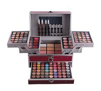 FantasyDay Coffret Maquillage Femme Kit de Maquillage Complet Mallette Maquillage Fille Xmas All in one Makeup Gift Set avec Ombres Paupière Rouge Lèvre Pinceaux Correcteur Mascara Fard à Joues Poudre