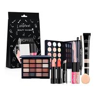 FantasyDay Kit de Maquillage Complet Coffret Ensemble-cadeau de Maquillage Xmas Makeup Gift Set avec Ombres Paupière, Rouge à Lèvre, Pinceaux, Bâton contour, Correcteur, Mascara, Fard à Joues, Poudre