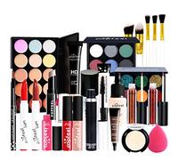 FantasyDay Kit de Maquillage Complet Coffret Ensemble-cadeau de Maquillage Xmas Makeup Gift Set avec Ombres Paupière, Rouge à Lèvre, Pinceaux, Bâton contour, Correcteur, Mascara, Fard à Joues, Poudre