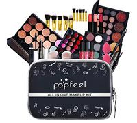 FantasyDay Kit de Maquillage Complet Coffret Ensemble-cadeau de Maquillage Xmas Makeup Gift Set avec Ombres Paupière, Rouge à Lèvre, Pinceaux, Bâton contour, Correcteur, Mascara, Fard à Joues, Poudre