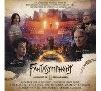 FANTASYMPHONY II-A CONCERT OF FIRE&MAGIC MUSIC FROM FANTASY MOVIES CD NEUF