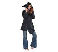 Fantazia - Manteau femme - Veste Flox ethnique noire L - (40-42)