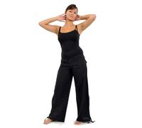 Fantazia - Pantalon grande taille - Pantalon hybride homme femme noir uni