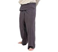 Fantazia - Pantalon thai homme - Pantalon Fisherman Thai marron Taille unique
