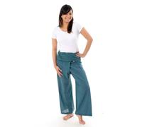 Fantazia - Pantalon thai homme - Pantalon Thai gris bleu Taille unique