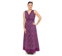 Fantazia - Robe grande taille - Robe longue print ethnic chic XXL - ( 44-46 )
