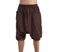 Fantazia - Sarouel homme - Saroual bermuda grande taille homme femme coton leger